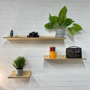 Plywood Floating Shelf | Modern Shelves