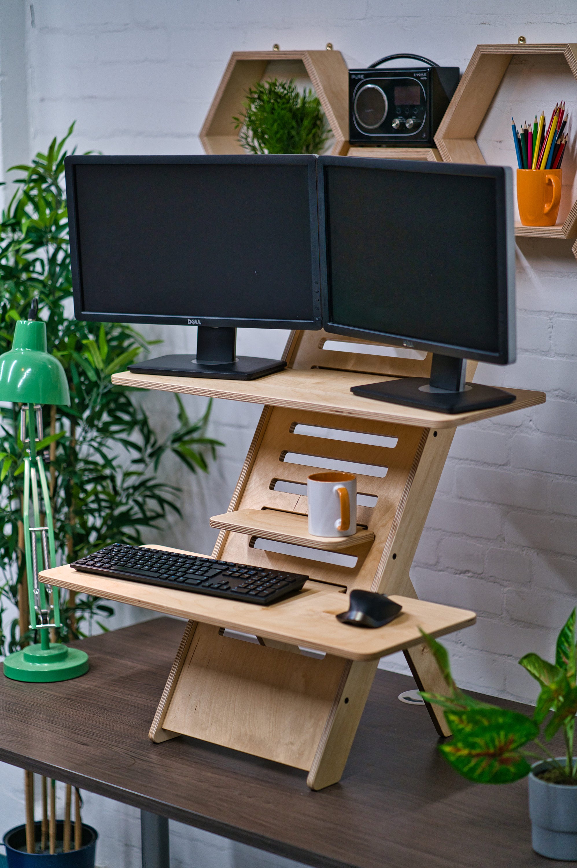 Large Adjustable Standing Desk